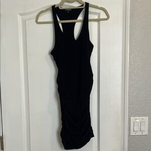 Express Black Midi Dress